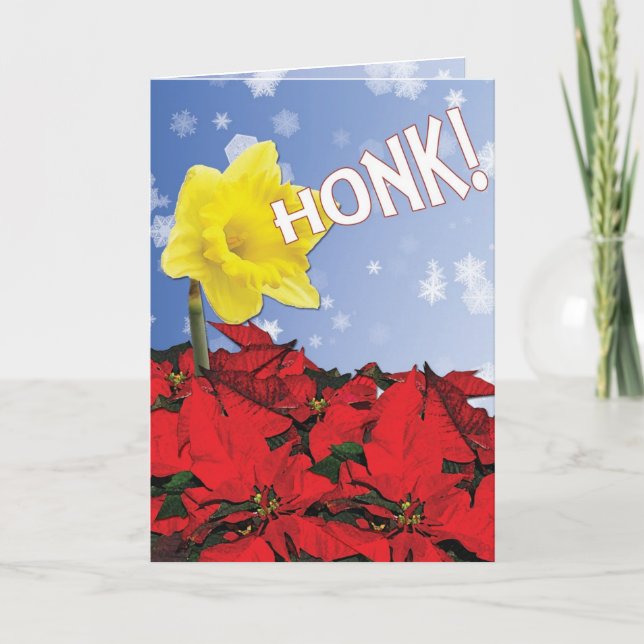 Cartes Pour Fêtes Annuelles Joyeux jour férié Daffodil (Devant)
