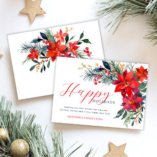 Cartes Pour Fêtes Annuelles Joyeux Joyeux Jours d'Affaires