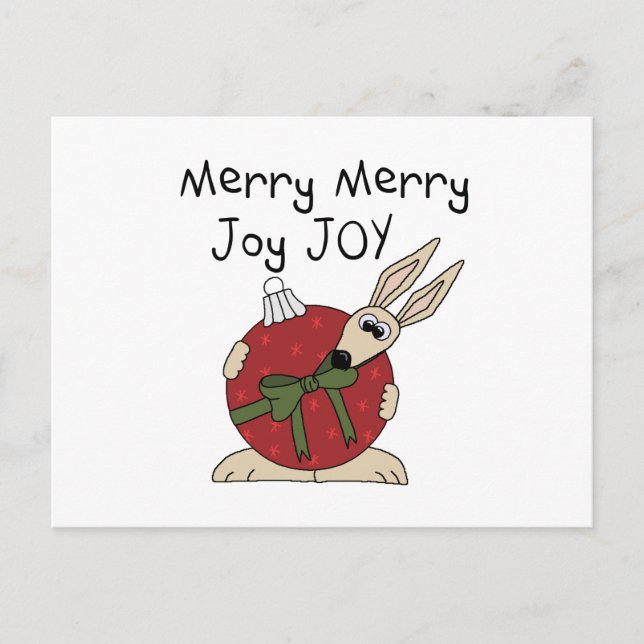 Cartes Pour Fêtes Annuelles Joyeux Joyeux Joy Joy Tshirts et cadeaux (Devant)