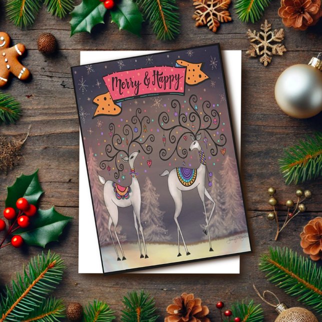 Cartes Pour Fêtes Annuelles Joyeux Joyeux Joyeux Joyeux Joyeux Joyeux Jour de  (Créateur téléchargé)