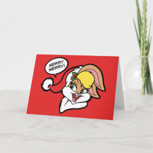 Cartes Pour Fêtes Annuelles "Joyeux Joyeux" Lola Bunny