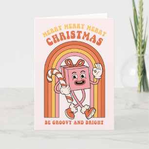 Cartes Pour Fêtes Annuelles Joyeux Joyeux Noël - Soyez Super et lumineux