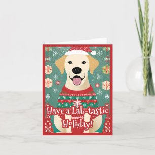 Cartes Pour Fêtes Annuelles Joyeux Labrador Retriever Laide Sweat de Noël
