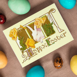 Cartes Pour Fêtes Annuelles Joyeux Lapin de Pâques