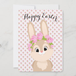 Cartes Pour Fêtes Annuelles Joyeux lapin mignon de Pâques