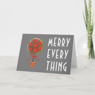 Cartes Pour Fêtes Annuelles Joyeux moderne tout Noël opiacé
