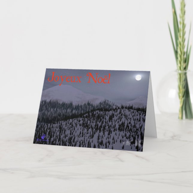 Cartes Pour Fêtes Annuelles Joyeux Noё (Devant)