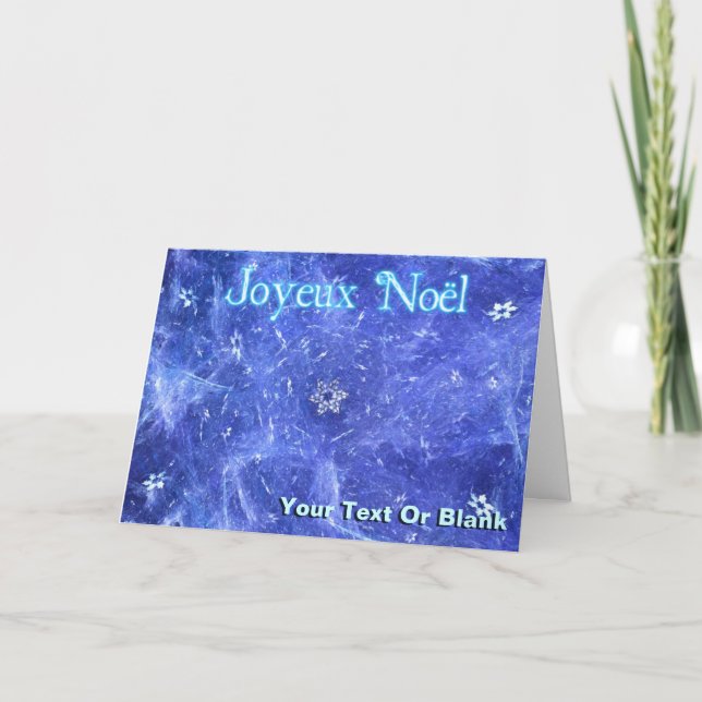 Cartes Pour Fêtes Annuelles Joyeux Noё l - Blizzard (Devant)