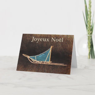 Cartes Pour Fêtes Annuelles Joyeux Noё l - Chien traîneau