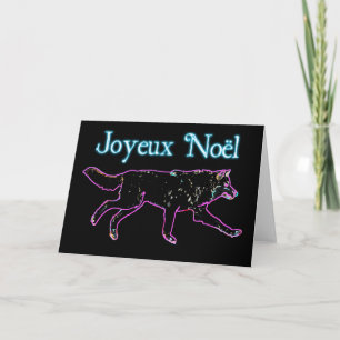 Cartes Pour Fêtes Annuelles Joyeux Noё l - Loup électrique