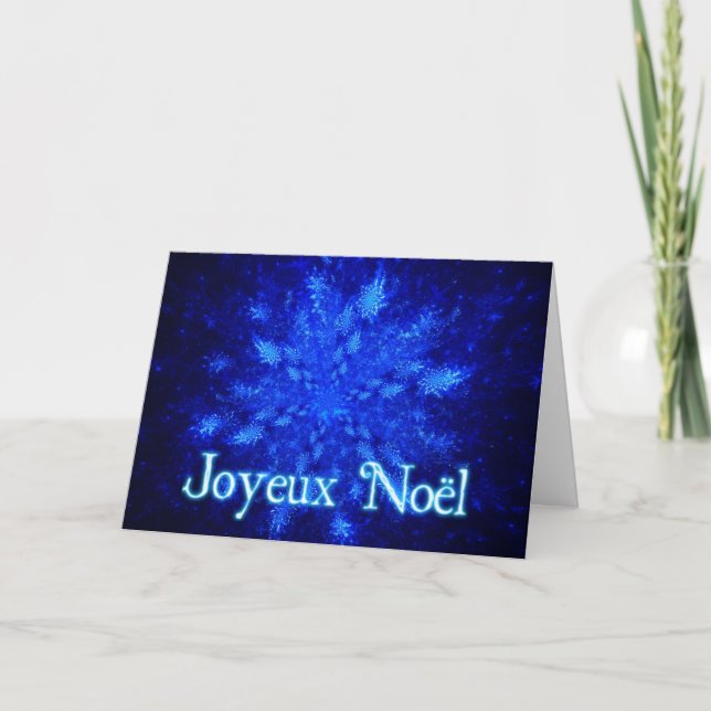Cartes Pour Fêtes Annuelles Joyeux Noё l - Snowburst (Devant)