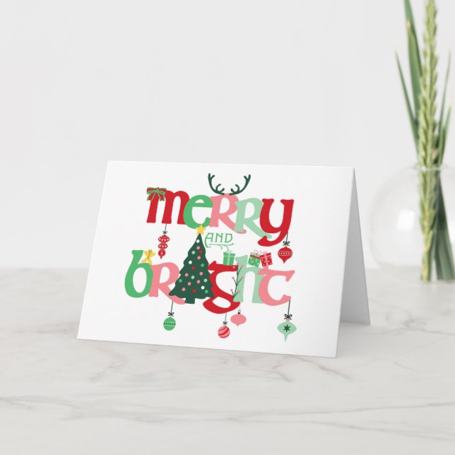 Cartes Pour Fêtes Annuelles Joyeux Noël (Devant)