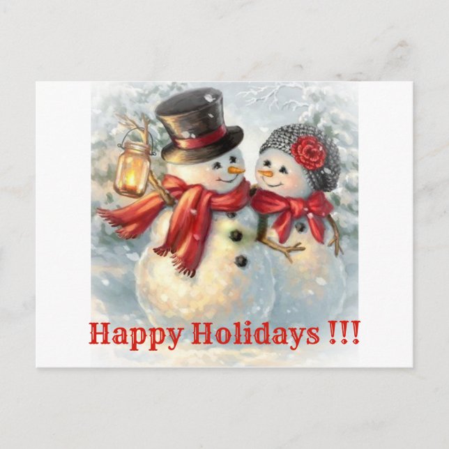 Cartes Pour Fêtes Annuelles Joyeux Noël !!! (Devant)