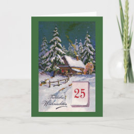 Cartes Pour Fêtes Annuelles "Joyeux Noël"