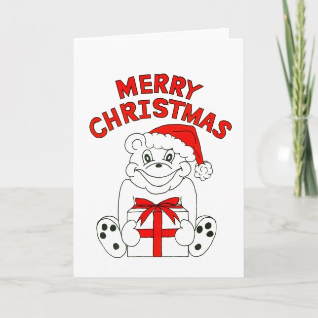 Cartes Pour Fêtes Annuelles Joyeux Noël (Devant)