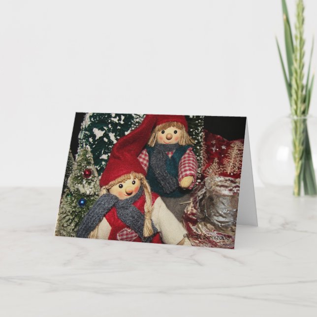Cartes Pour Fêtes Annuelles Joyeux Noël, (Devant)