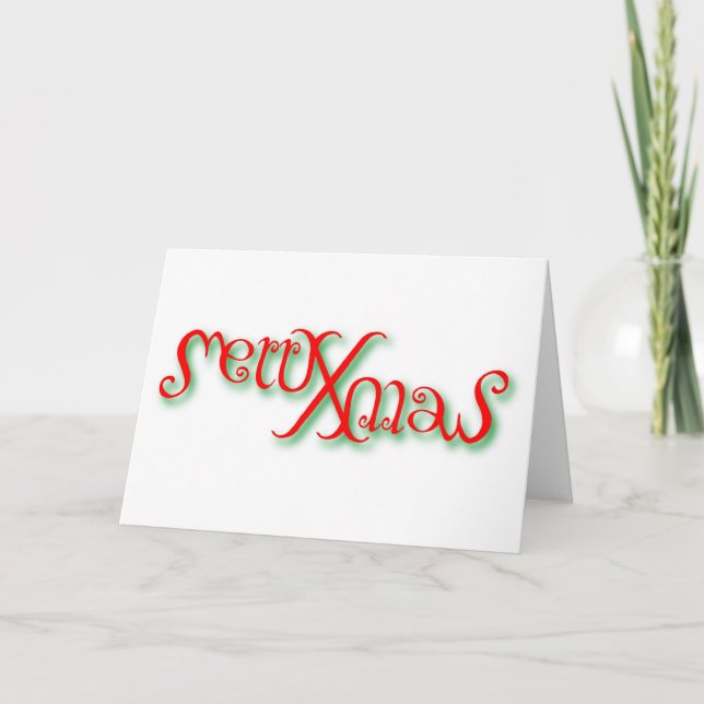 Cartes Pour Fêtes Annuelles Joyeux Noël (Devant)