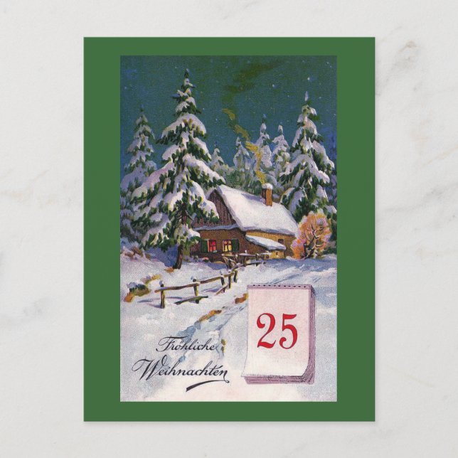 Cartes Pour Fêtes Annuelles "Joyeux Noël" (Devant)