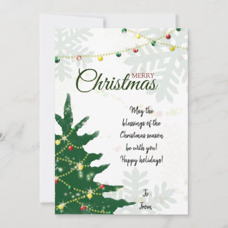 Cartes Pour Fêtes Annuelles Joyeux Noël