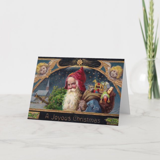 Cartes Pour Fêtes Annuelles Joyeux Noël ! (Devant)