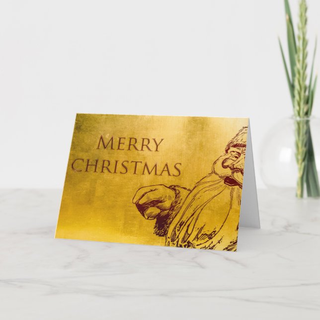 Cartes Pour Fêtes Annuelles Joyeux Noël (Devant)