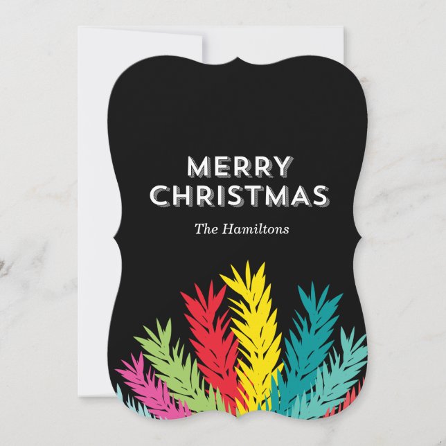 Cartes Pour Fêtes Annuelles joyeux noël (Devant)