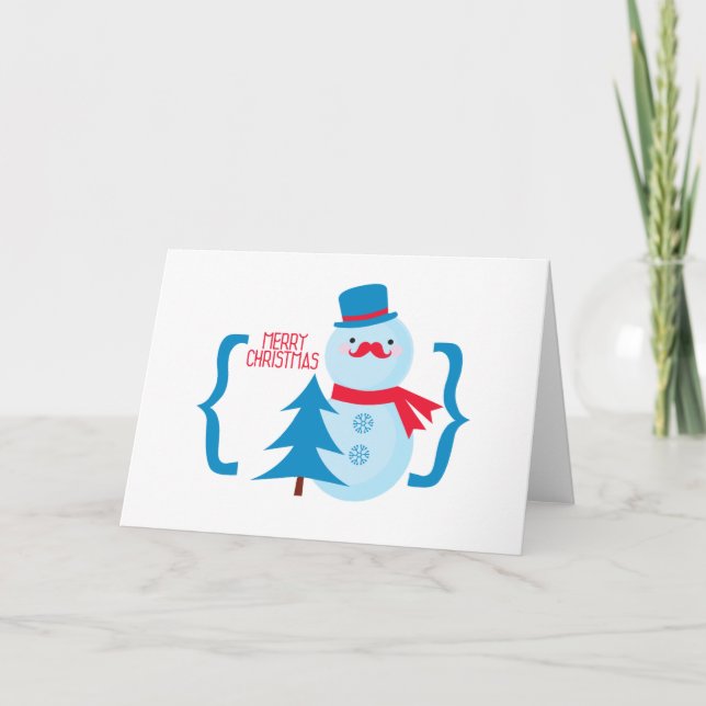 Cartes Pour Fêtes Annuelles Joyeux Noël ! (Devant)