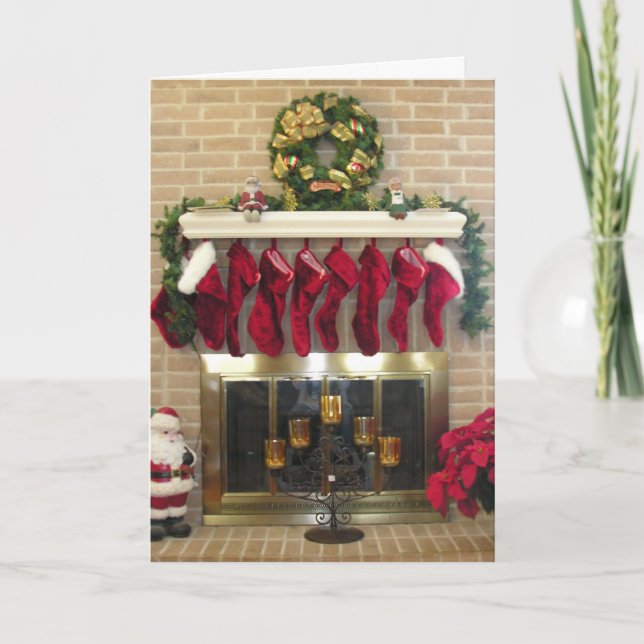 Cartes Pour Fêtes Annuelles Joyeux Noël (Devant)