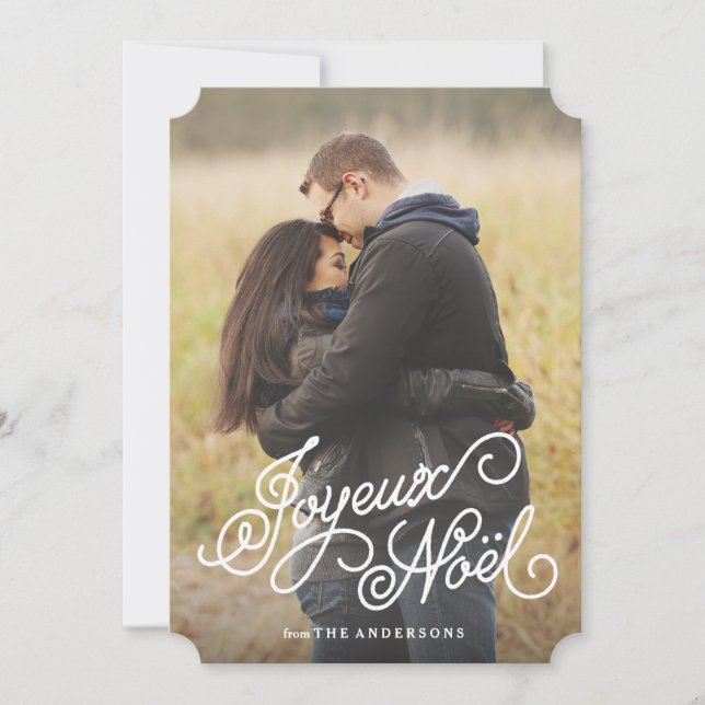 Cartes Pour Fêtes Annuelles Joyeux Noel (Devant)