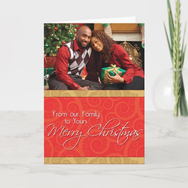 Cartes Pour Fêtes Annuelles Joyeux Noël (Devant)