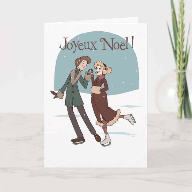 Cartes Pour Fêtes Annuelles Joyeux Noël (Devant)