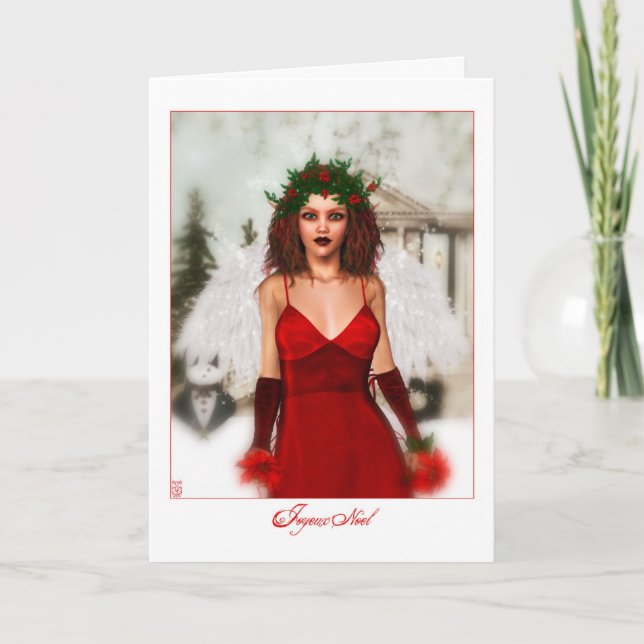 Cartes Pour Fêtes Annuelles Joyeux Noel (Devant)