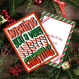 Cartes Pour Fêtes Annuelles Joyeux Noël