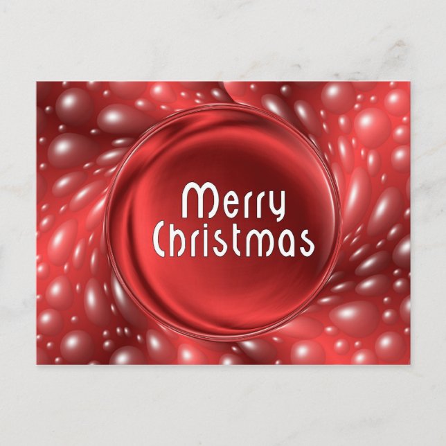 Cartes Pour Fêtes Annuelles Joyeux Noël (Devant)