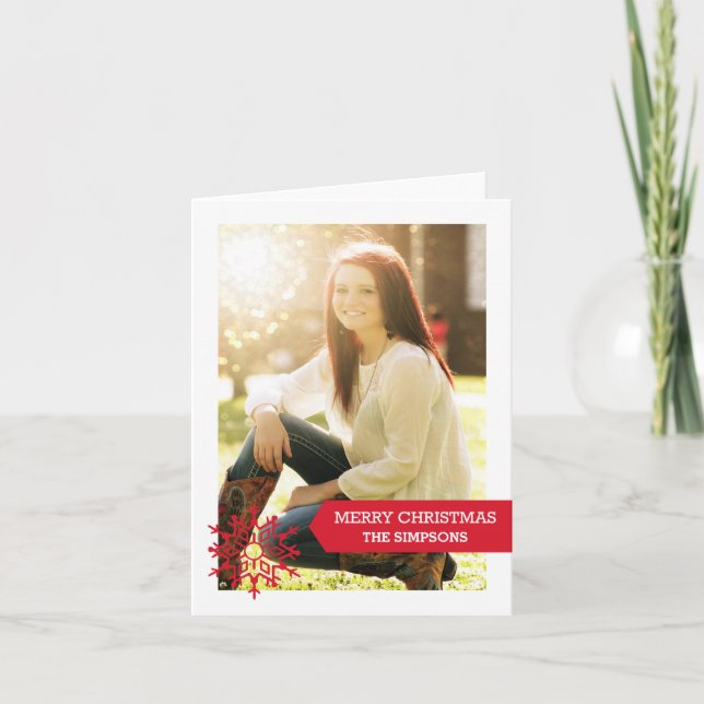 Cartes Pour Fêtes Annuelles Joyeux Noël (Devant)