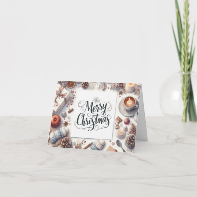 Cartes Pour Fêtes Annuelles Joyeux Noël (Devant)