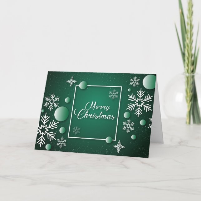 Cartes Pour Fêtes Annuelles Joyeux Noël (Devant)