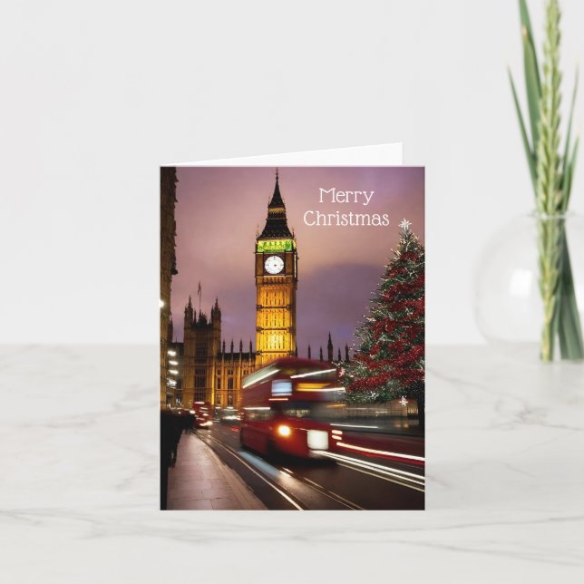 Cartes Pour Fêtes Annuelles Joyeux Noël (Devant)