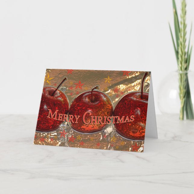 Cartes Pour Fêtes Annuelles Joyeux Noël (Devant)