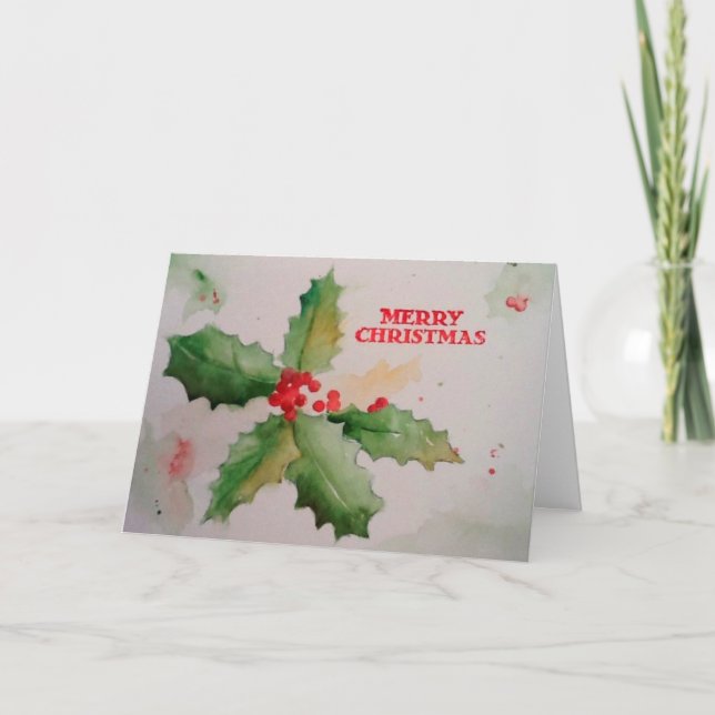 Cartes Pour Fêtes Annuelles Joyeux Noël (Devant)