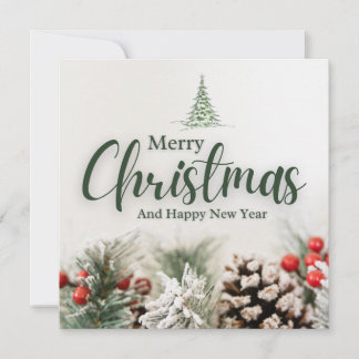 Cartes Pour Fêtes Annuelles joyeux Noël