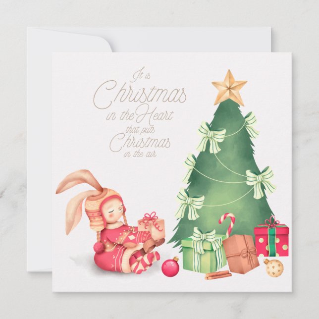 Cartes Pour Fêtes Annuelles Joyeux Noël (Devant)