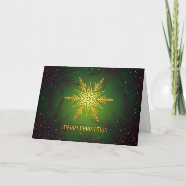 Cartes Pour Fêtes Annuelles Joyeux Noël (Devant)