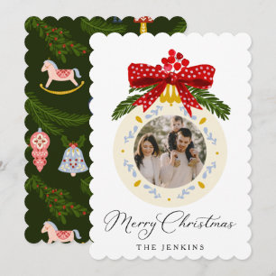 Cartes Pour Fêtes Annuelles Joyeux Noël 1 photo