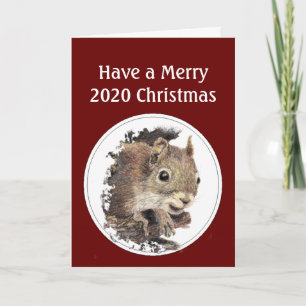 Cartes Pour Fêtes Annuelles Joyeux Noël 2020 En dépit des noix! Humour