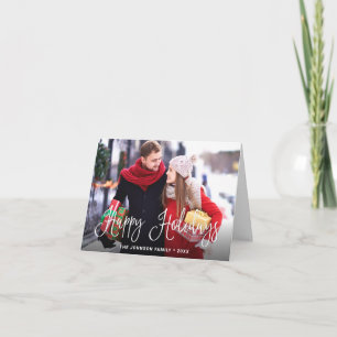 Cartes Pour Fêtes Annuelles Joyeux Noël 2 PHOTO Salutation