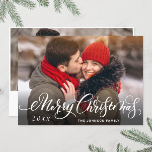 Cartes Pour Fêtes Annuelles Joyeux Noël 2 PHOTO Salutation