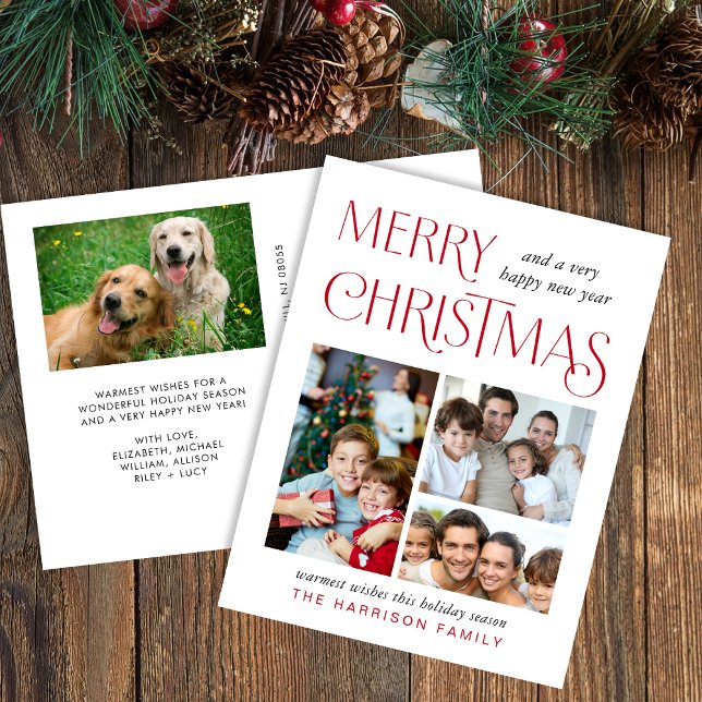 Cartes Pour Fêtes Annuelles Joyeux Noël 4 Photo (Créateur téléchargé)