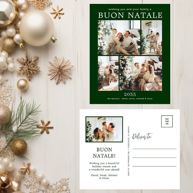Cartes Pour Fêtes Annuelles Joyeux Noël 5 Photos  (Créateur téléchargé)