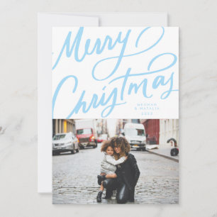 Cartes Pour Fêtes Annuelles Joyeux Noël à la main gras